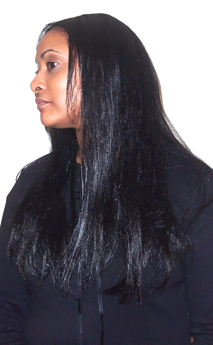 After Picture - Afro-Caribbean Silky Straight